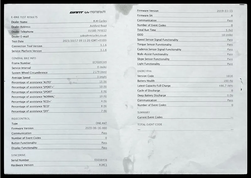Momentum Transend E+ GTS 25km/h Large Ink 2022-9